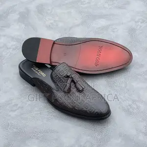 Mules Leather Men Shoes