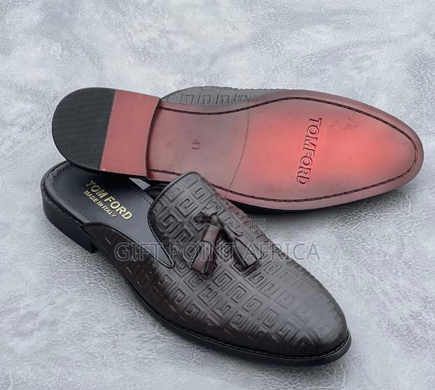 Mules Leather Men Shoes - thumbnail 2