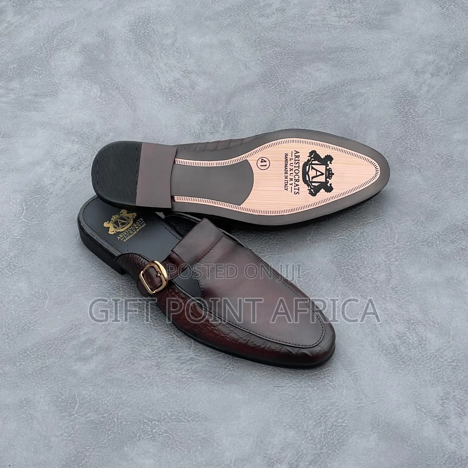 Mules Leather Shoes for Men