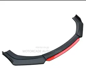 Frot Bumper Lip/Kit Extension Black Red
