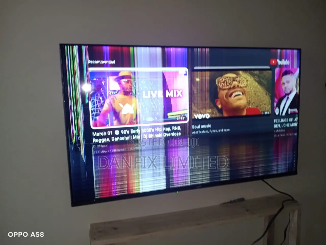 Vertical/Horizontal Lines on TVS Screen