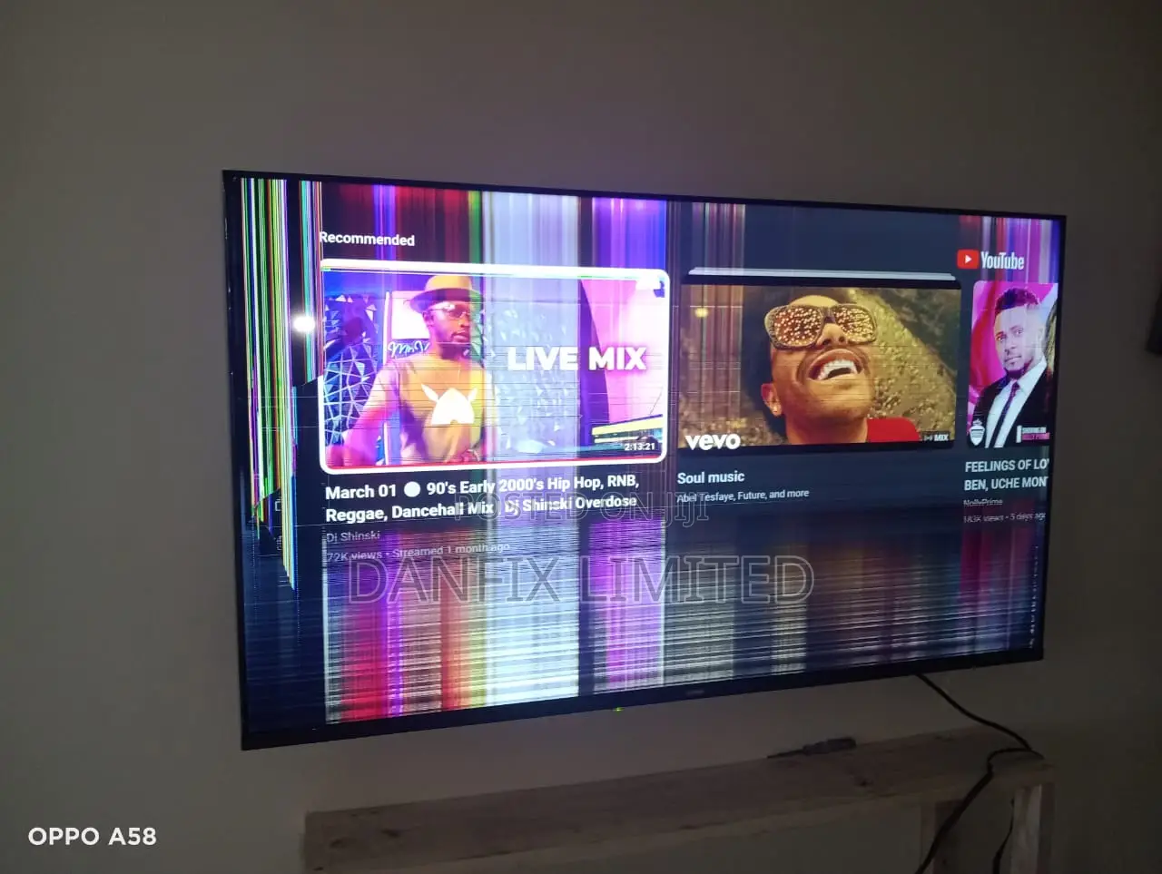 Vertical/Horizontal Lines on TVS Screen