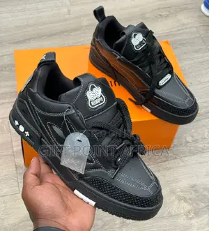 Black Louis Vuitton Sneakers