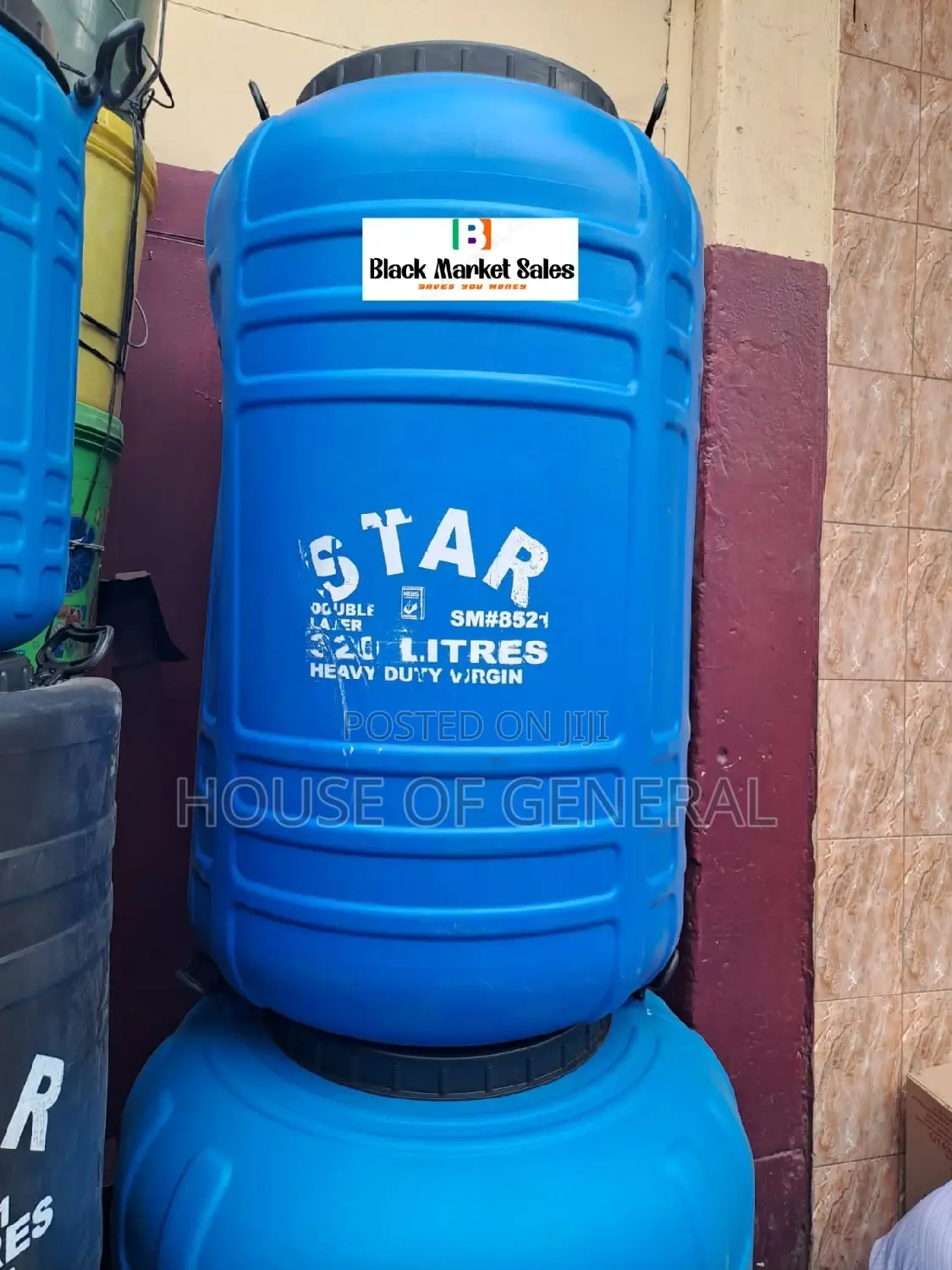 320ltrs Heavy Duty Water Tank