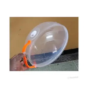 Microwave Food Cover With a Handle