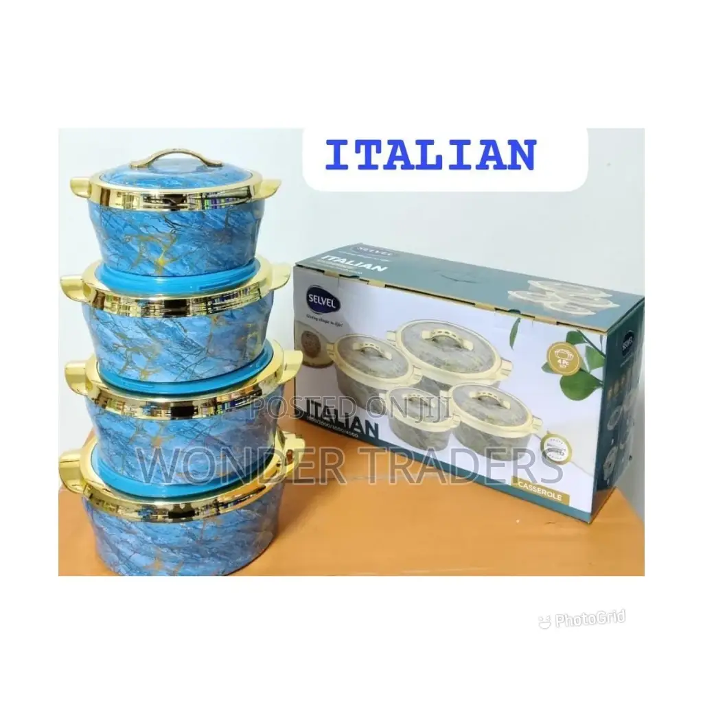 *Set of 4 Italian Hotpots*