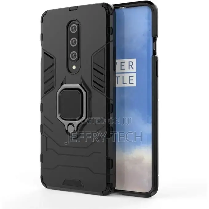 Oneplus 8 (1+8) Case,With Metal Ring Bracket Base Armour Mag