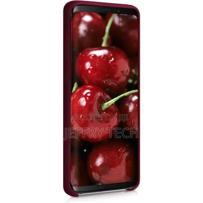 Silicone Case Microfiber Lining for Samsung Galaxy S9 Plus