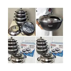 Dessini 10pc Black Cookware *Ksh.5,900