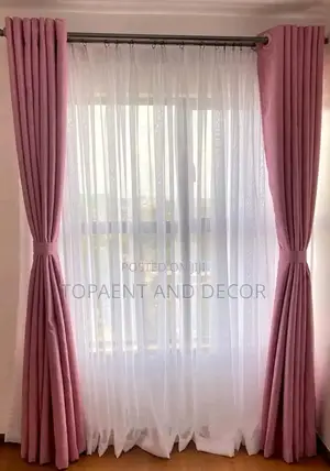 Pink Curtains Pink Curtains and Sheers Available