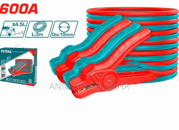 TOTAL PBCA16008 Booster Cable Current: 600AMP - main view