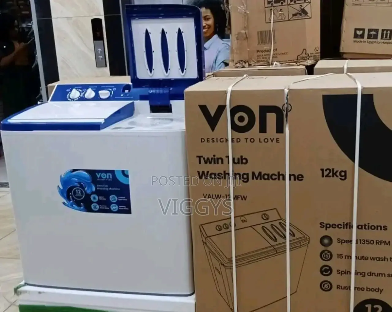 Quality Von 12kg Washing Machine