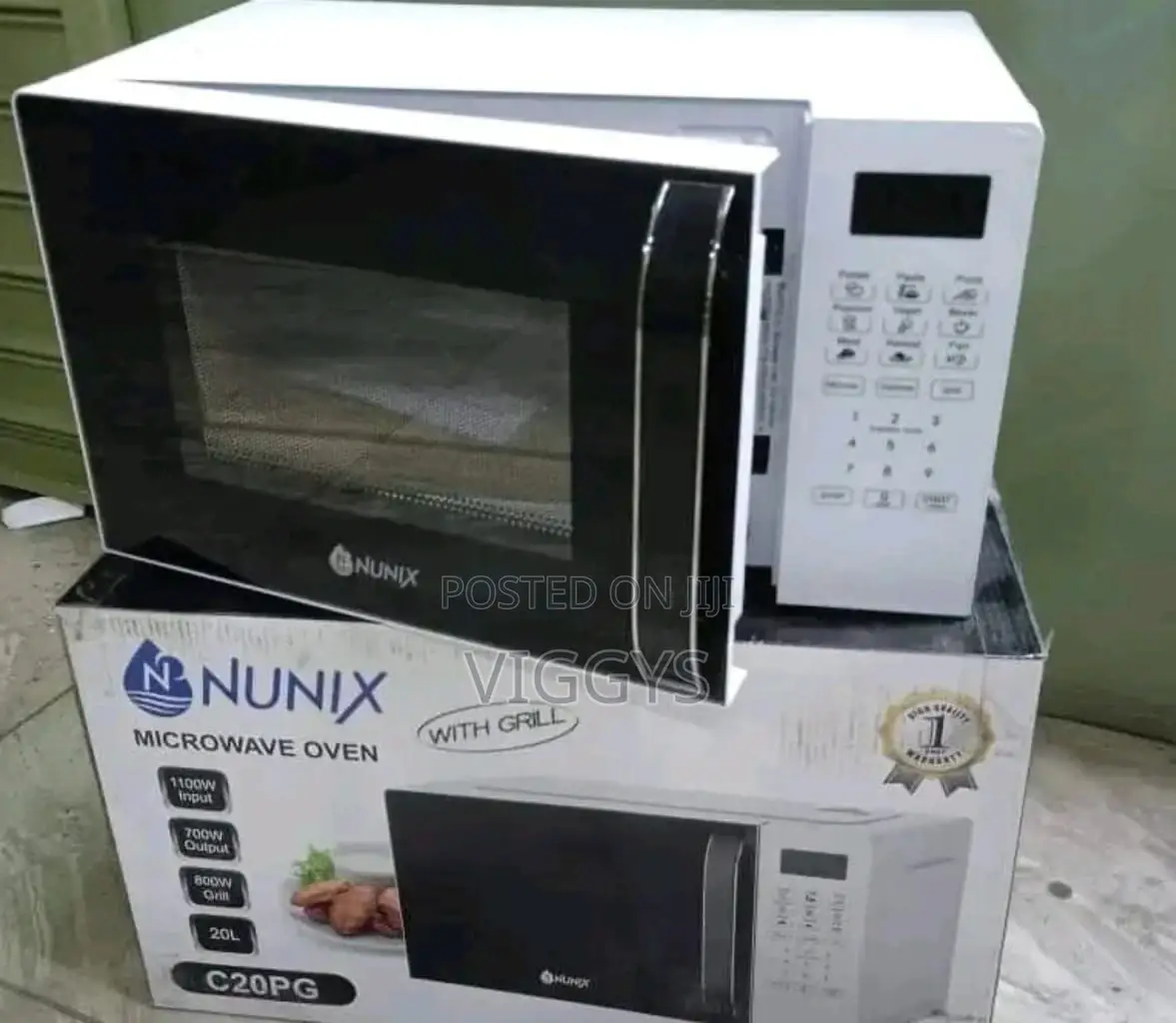 Classic Nunix Digital Microwave