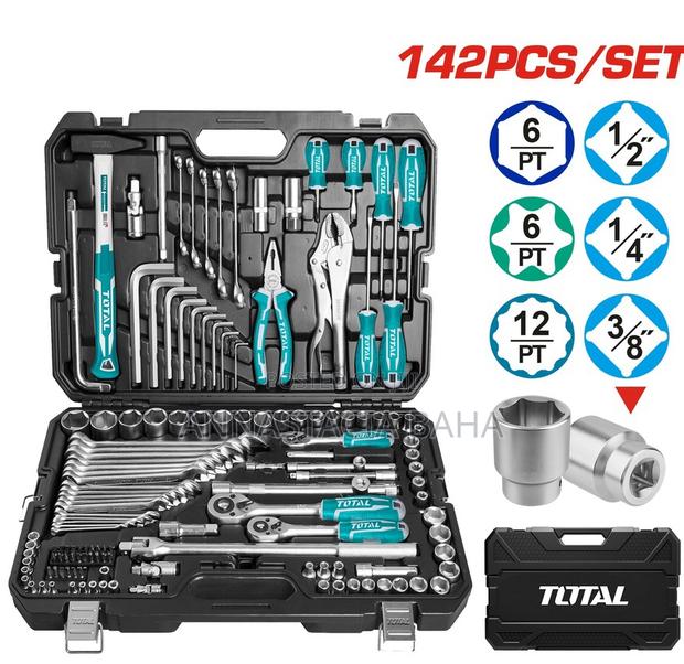 TOTAL THKTHP21426 142 PCS Combination Tools Set - main view