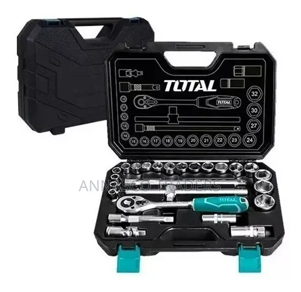 TOTAL THT121251 STRONG 25 PCS 1/2" Socket Set