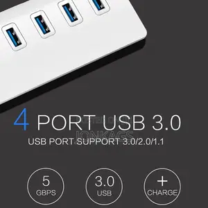 4 USB Ports Hub 3.0