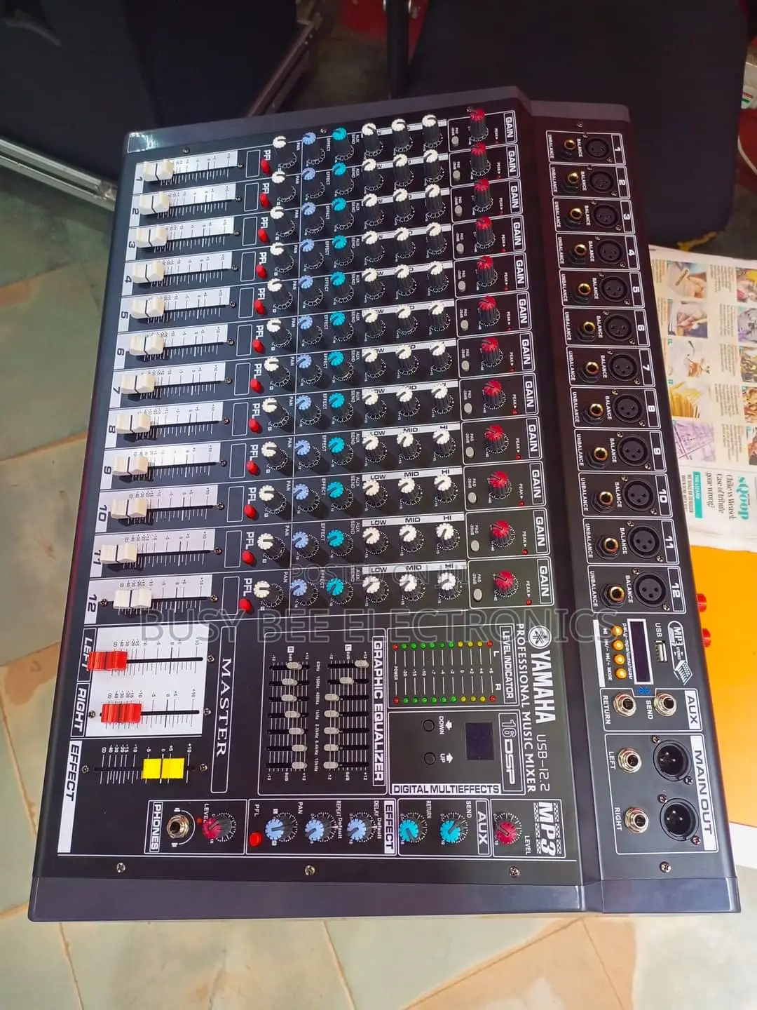 Yamaha Usb 12 Music Mixer
