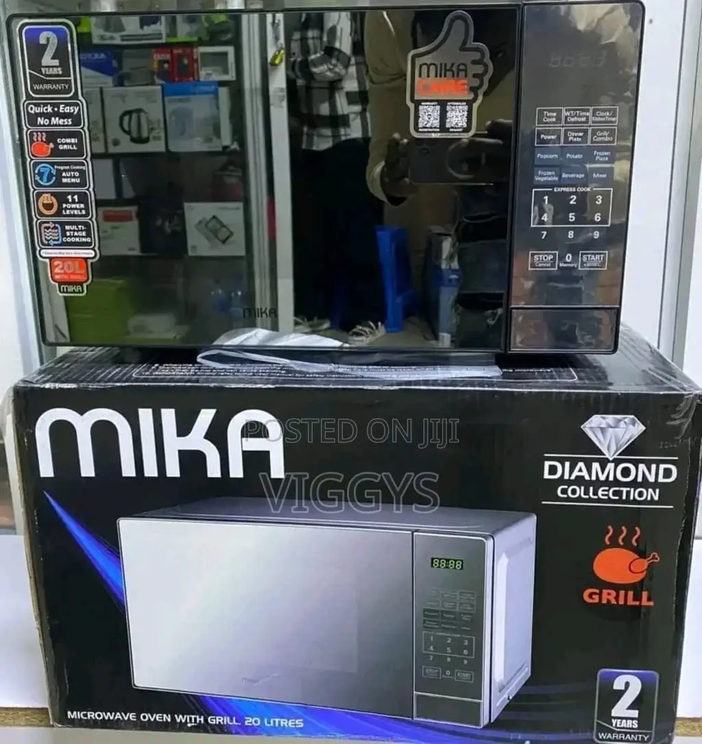 Amazing Mika Digital Microwave + Grill