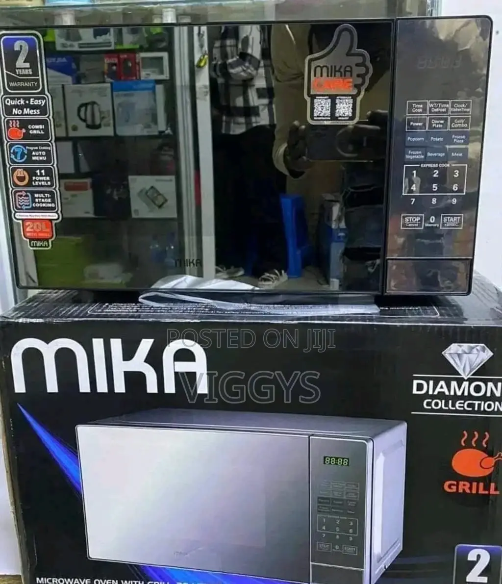 Original Mika Digital Microwave + Grill