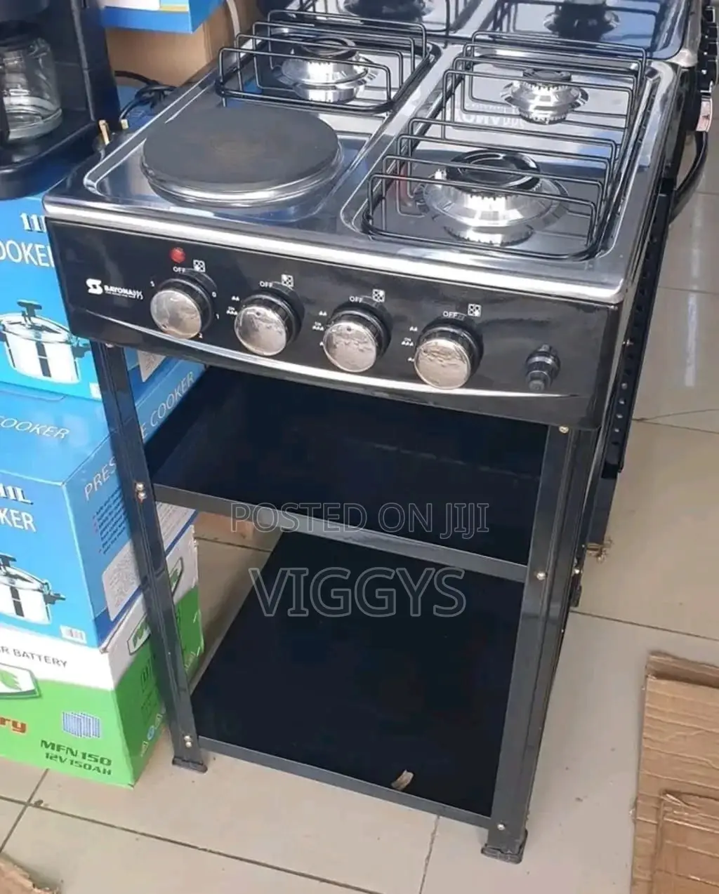 Good Quality Sayona 3+1 Cooker + Shelves