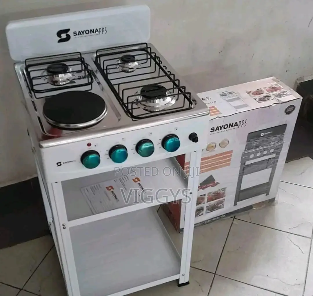 Quality Sayona 3+1 Cooker + Shelves