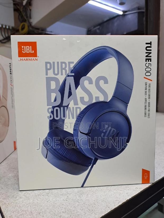 JBL TUNE 500 Wired on-Ear Headphones