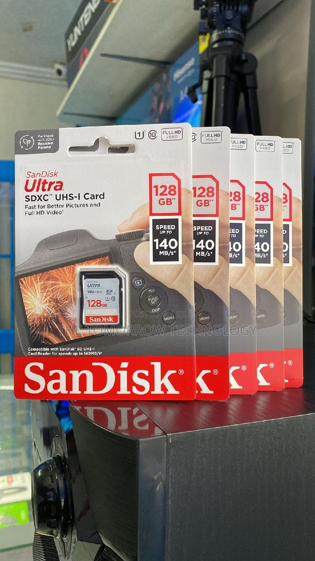 Sandisk 128gb Ultra (140mb/S)Sdxc-Uhs-I Memory Card - thumbnail 2