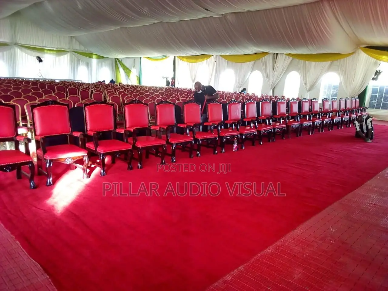 Hire Red Carpet Dome Tent