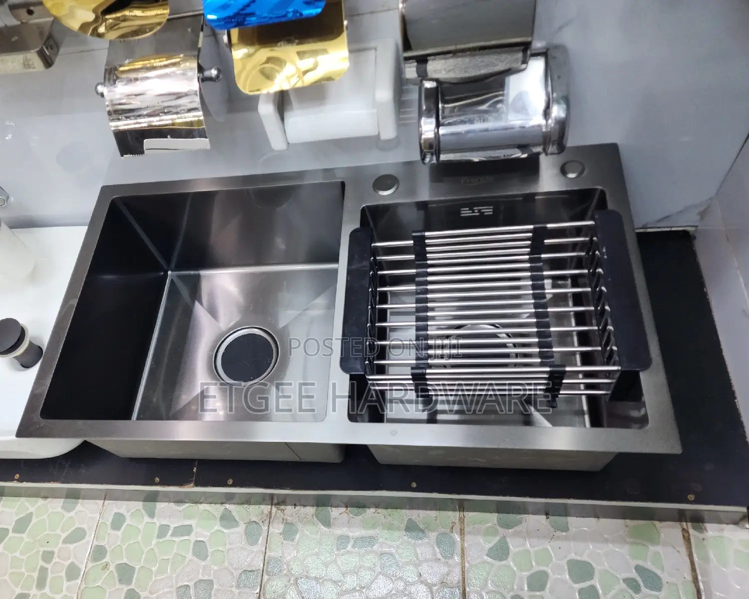 Kitchen Sink Black Double