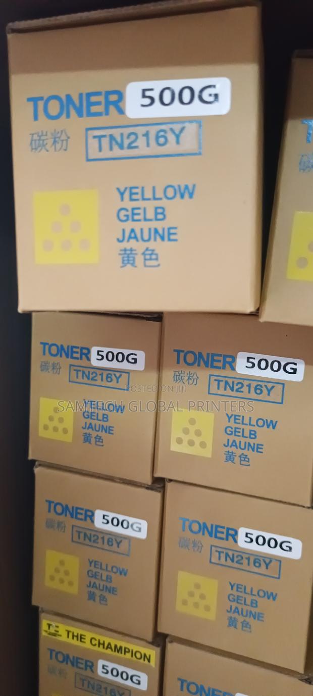 Colour Yellow TN216 Toner
