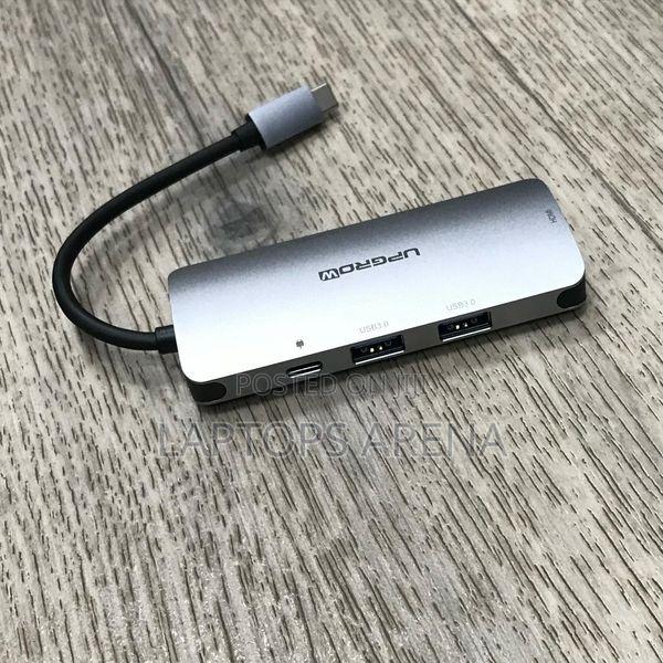 Upgrow Usb C Hub 7-1 Multiport Adapter Portable Type C Dock