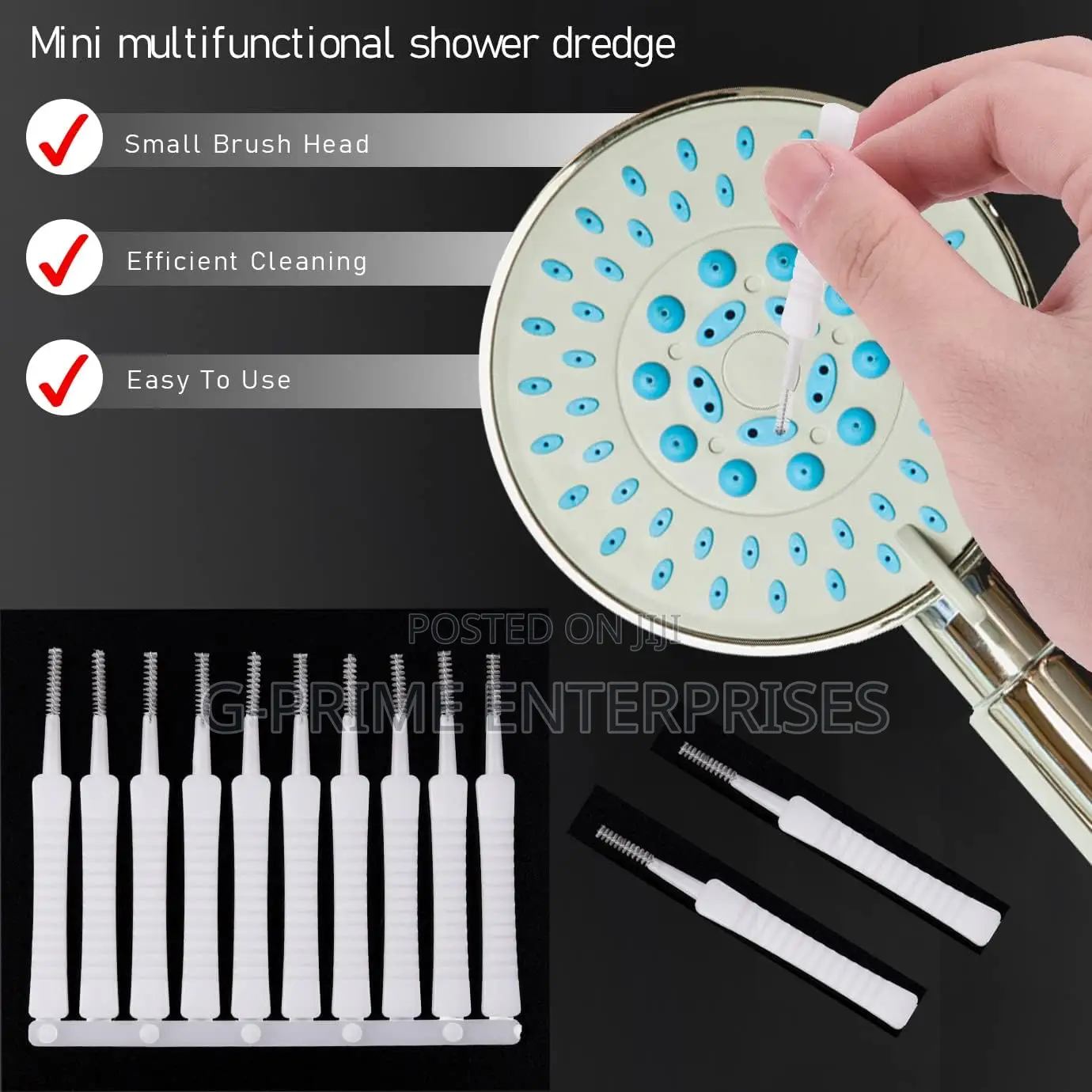 Shower Nozzle Cleaning Brushes 10pcs