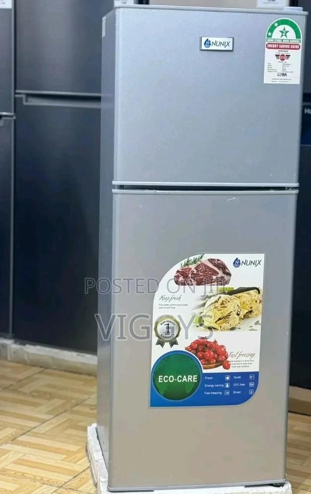 Amazing Nunix 138litre Double Door Fridge