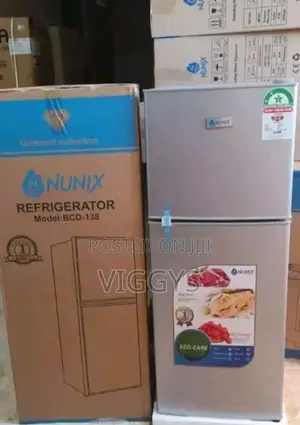Classic Nunix 138litre Double Door Fridge