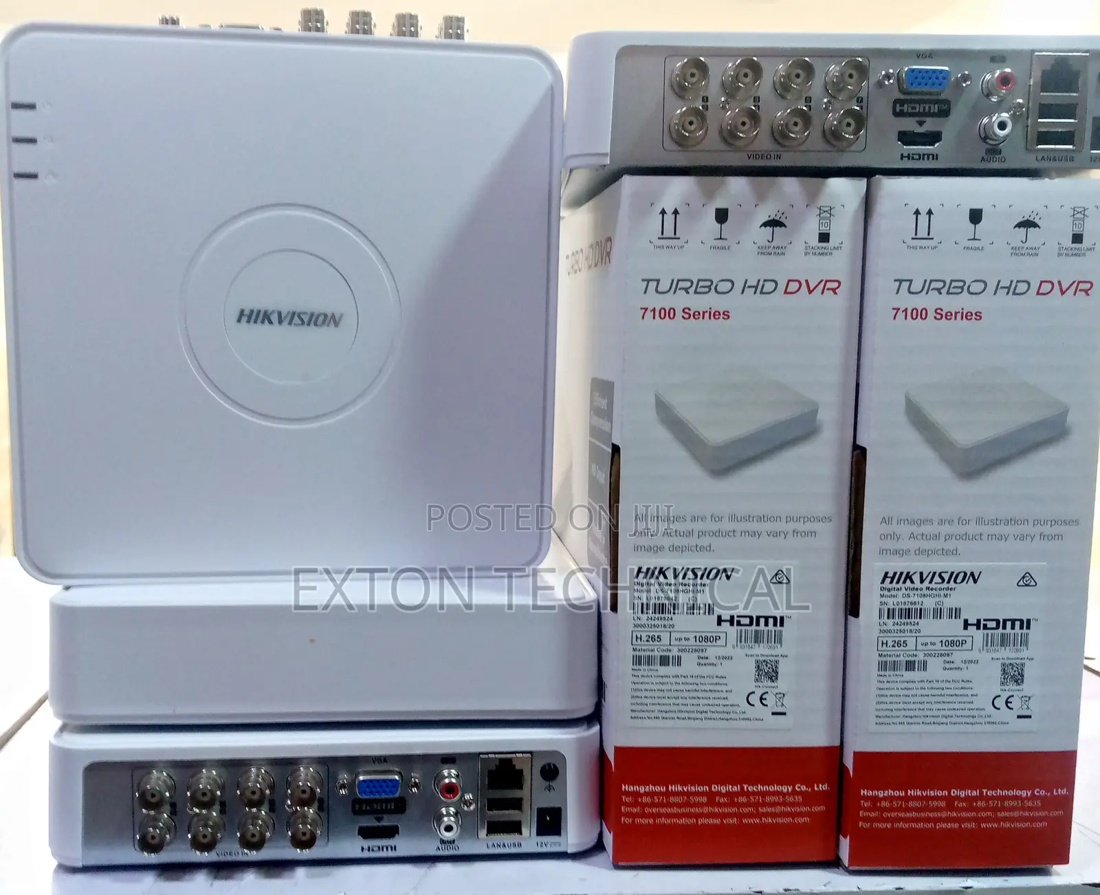 Hikvision Full Hd 8 Channel DVR Plastic for CCTV Cameras