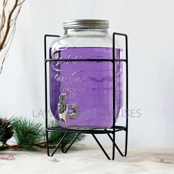 9L Large Capacity Glass Jar Dispenser