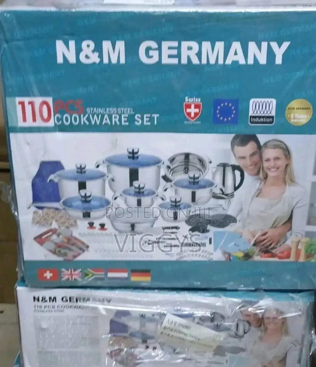 Amazing 110 Pieces Cookware Set