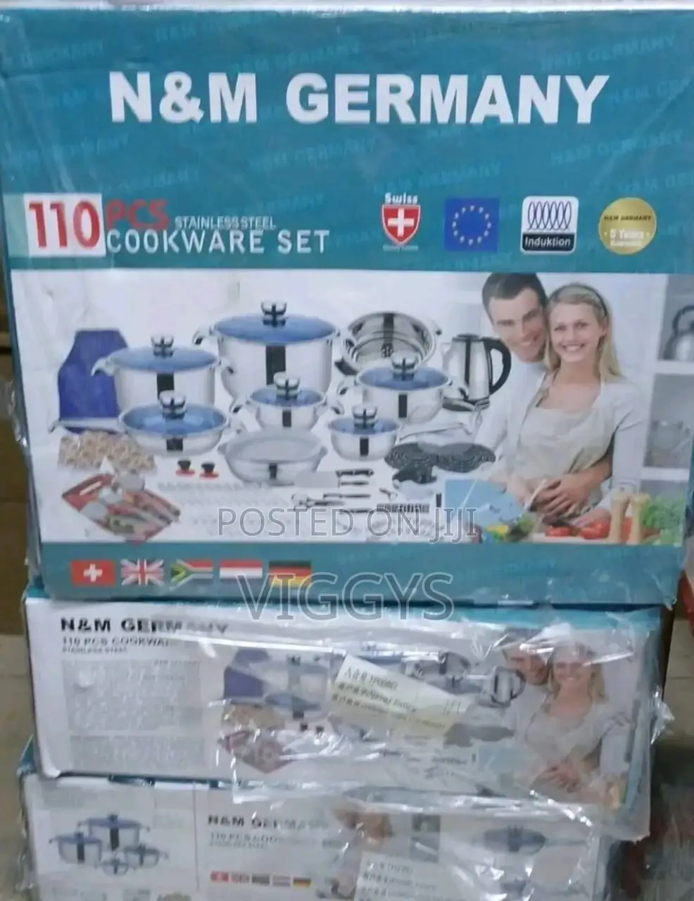 Original 110 Pieces Cookware Set
