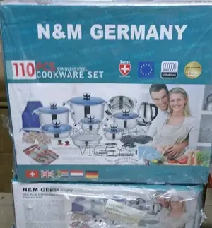 Good Quality 110 Pieces Cookware Set