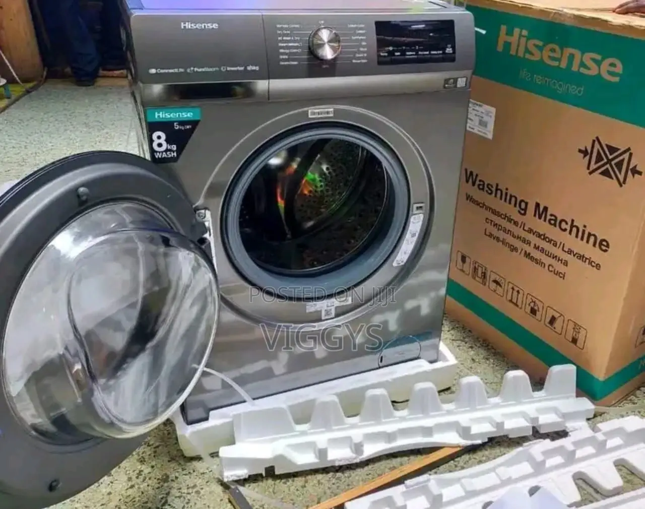 Good Quality Hisense 8kg Full Automatic Washing Machine