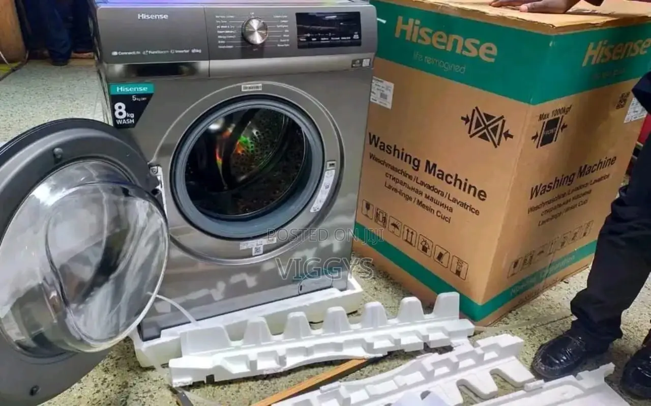 Brand New Hisense 8kg Full Automatic Washing Machine
