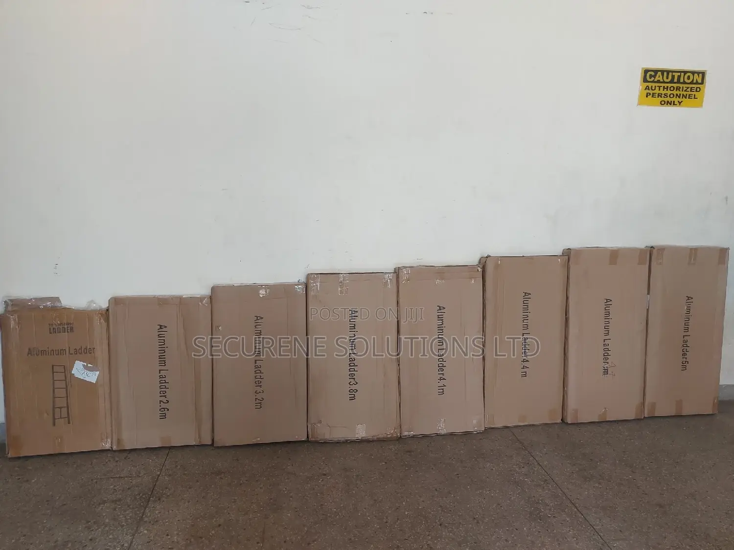 Single Telescopic Ladders Aluminium Good Quality