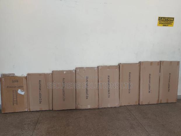 Single Telescopic Ladders Aluminium Good Quality - thumbnail 3