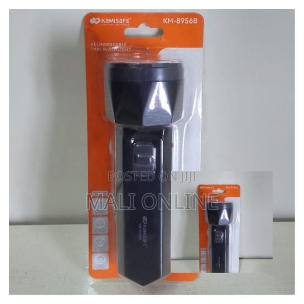 Kamisafe Rechargeable Torch Flashlight KM_8956B - main view