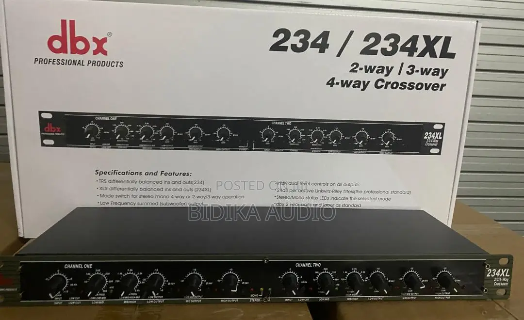 DBX 234xs Crossover 4way
