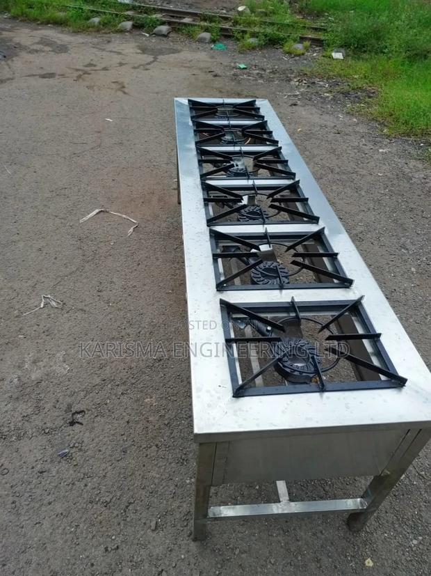 Six Burner Kitchen Jiko