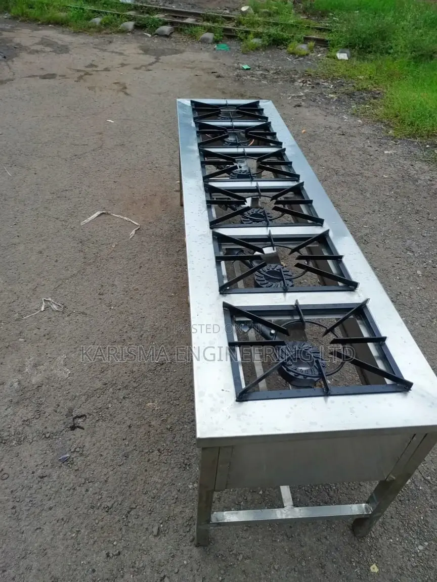 Six Burner Kitchen Jiko