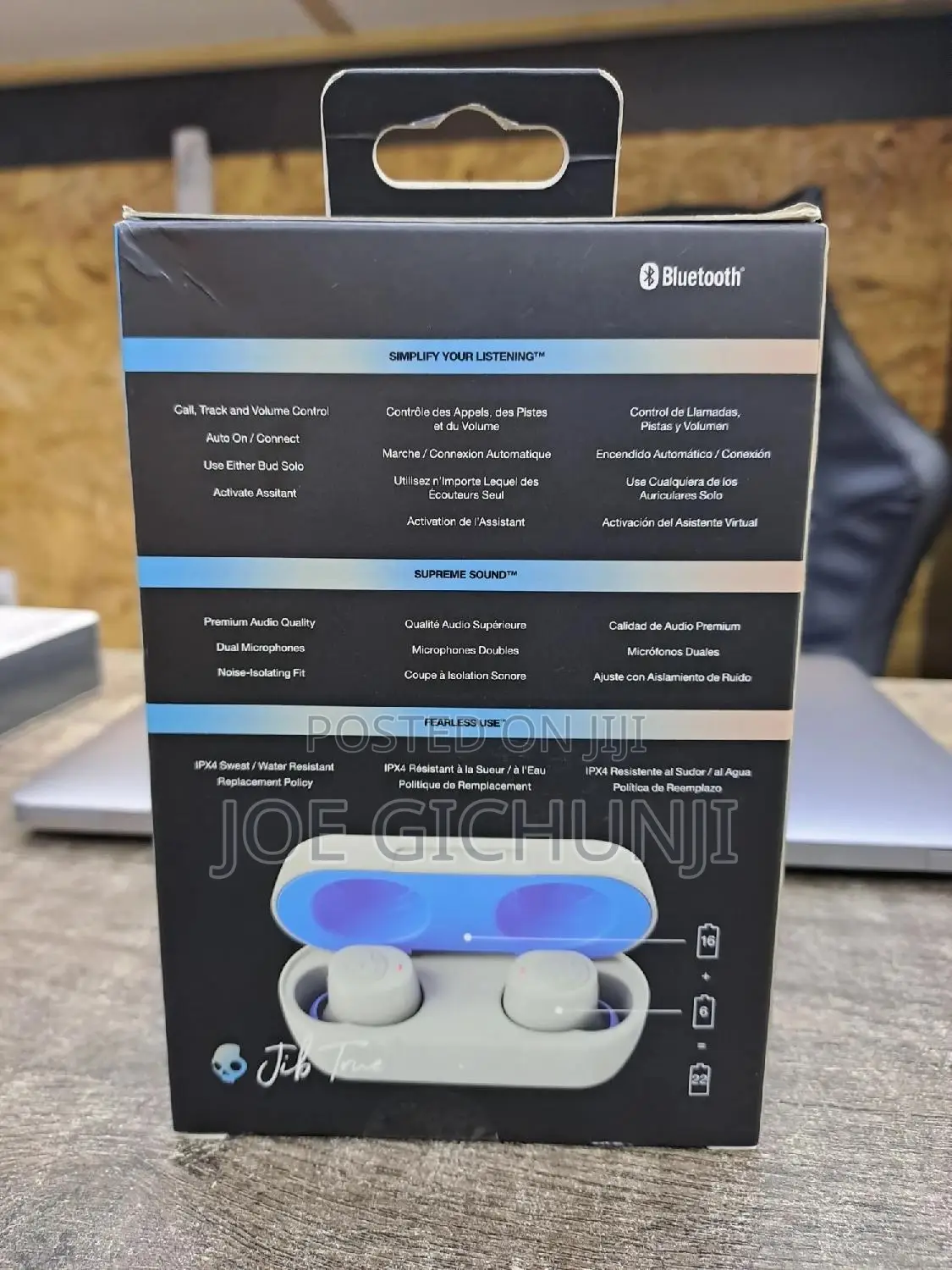 Totally Wireless Essential.
Jibtm True Wireless Earbuds