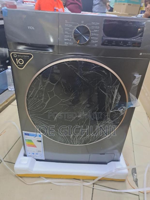 TCL 10kg P2110FLG Front Loading Washing Machine