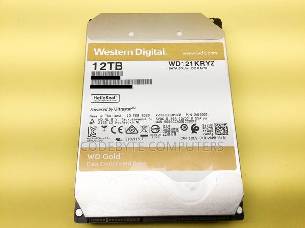 WD Gold Enterprise Class Hard Drive 12TB, 256MB, 7200rpm
